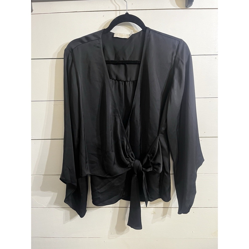 RAMY BROOK Blouse Top in Black Women's Size Small